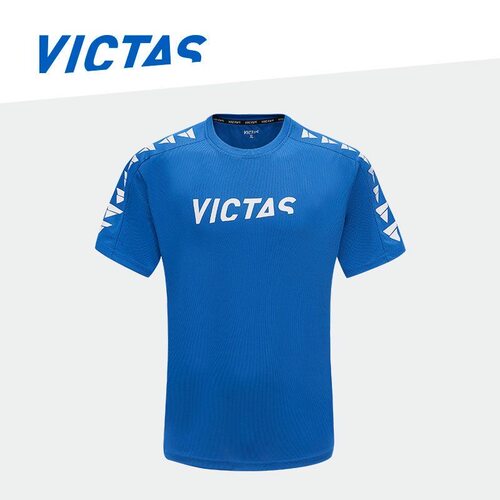 阿鹿VICTAS维克塔斯乒乓球服T恤衫训练服成人比赛服聚酯纤维 - 图1