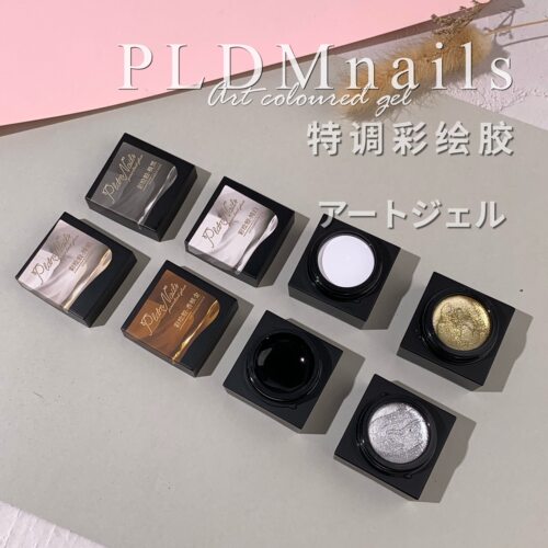 美甲免洗极白色彩绘胶特调极密绘画凝胶线条彩绘极黑香槟金银指甲 - 图0