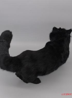 仿真狐狸动物模型标本工艺品