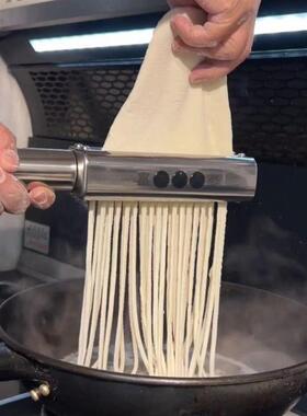 手持电动压面机切面机压面机长寿面机手持家用家常手擀面带电商用