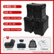 AYAY Black Warrior Motorcycle Side Box Motorcycle Aluminum Alloy Three-box Universal 25L Two-side Box 35L Side Box