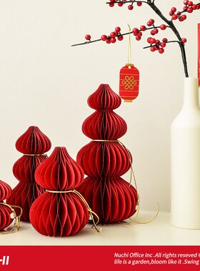 折纸葫芦摆件镇宅招财2025新年装饰品氛围感布置过年玄关装饰摆件