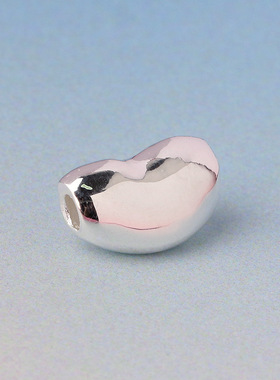 相思豆隔珠项链手绳吊坠S925纯银