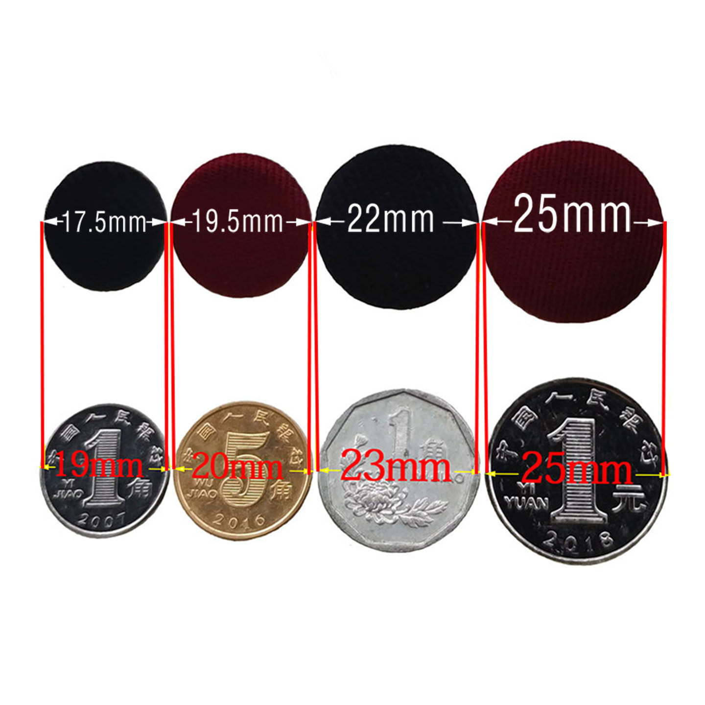 燕麦灰卡其浅驼色布包扣外套开衫米白西服女大衣裙窗帘装饰纽扣子,淘宝优惠券,粉丝福利购,淘宝优惠卷