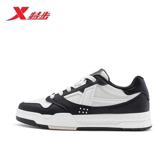 Xtep Yujie sneakers ເກີບຫນັງຜູ້ຊາຍ