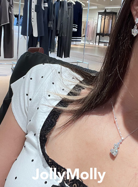 【美依礼芽同款】JollyMolly小众设计925银轻奢full love系列项链