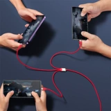 Apple, huawei, зарядный кабель, совместимый длинный универсальный мобильный телефон, год кролика, подарок на день рождения, «три в одном», андроид