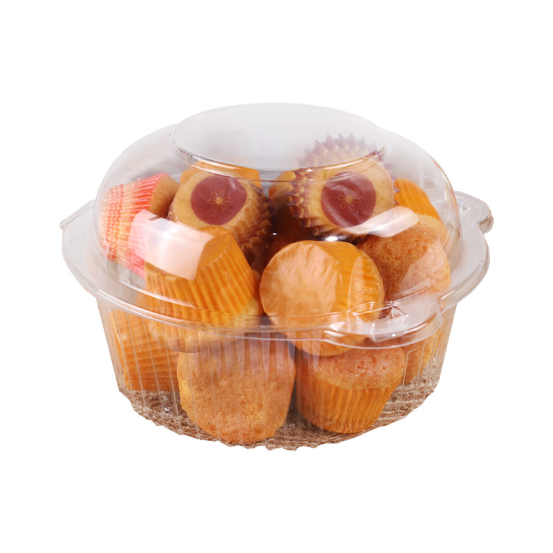 J328圆形猫头迷你小蛋糕包装盒曲奇饼干透明吸塑包装盒包邮400个,淘宝优惠券,粉丝福利购,淘宝优惠卷