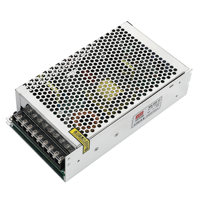 明伟MS-250W-12V 24V 48V开关电源LED灯带小体积AC转DC直流单组-图3