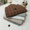 High-end double-sided yarn-dyed pure cotton bed cover and dirt-proof mattress