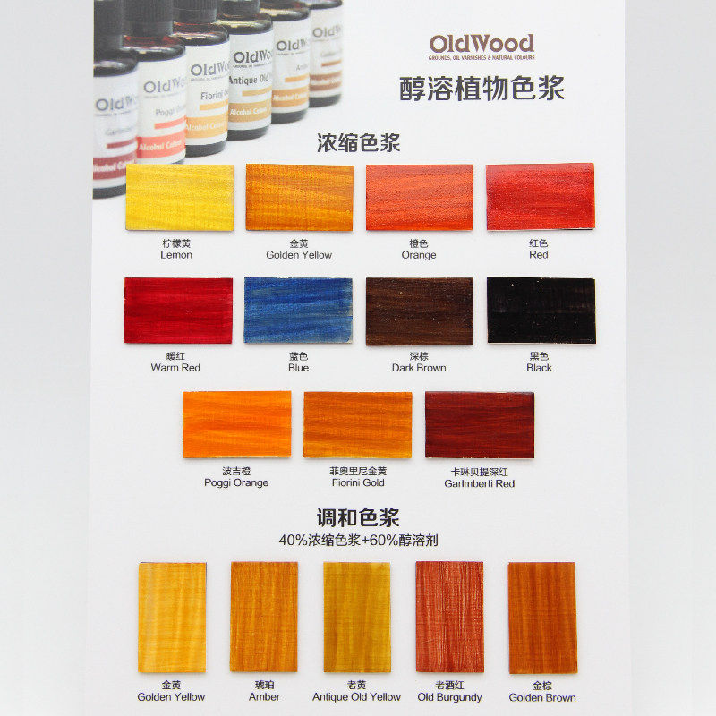 原装进口 Old Wood 浓缩植物色浆  醇溶色浆 水溶色浆 - 天然色浆,淘宝优惠券,粉丝福利购,淘宝优惠卷