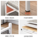 Складная простая портативная кровать для двоих, 1.2м