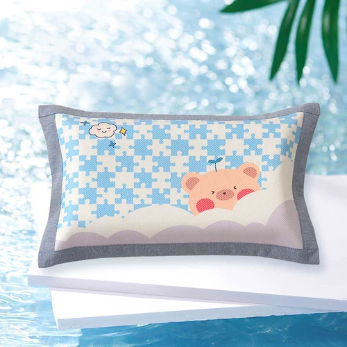 Детская шелковая летняя мультяшная наволочка, 27x, 30x