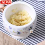 Кухонная банка для пюре, прессованный вручную чеснок, керамическая креативная банка для чеснока, бытовая банка для чесночного пюре, ступка