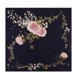 Шелковый платок, шарф, накидка, 90см, европейский стиль