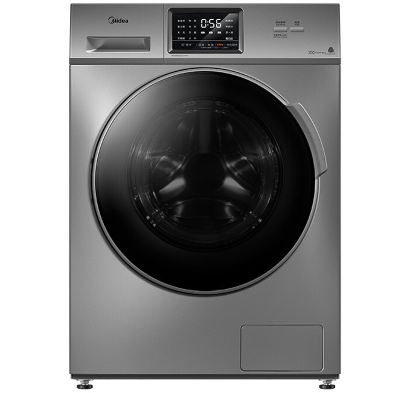 美的官方旗舰店10kg滚筒家用洗衣机 广百洗衣机