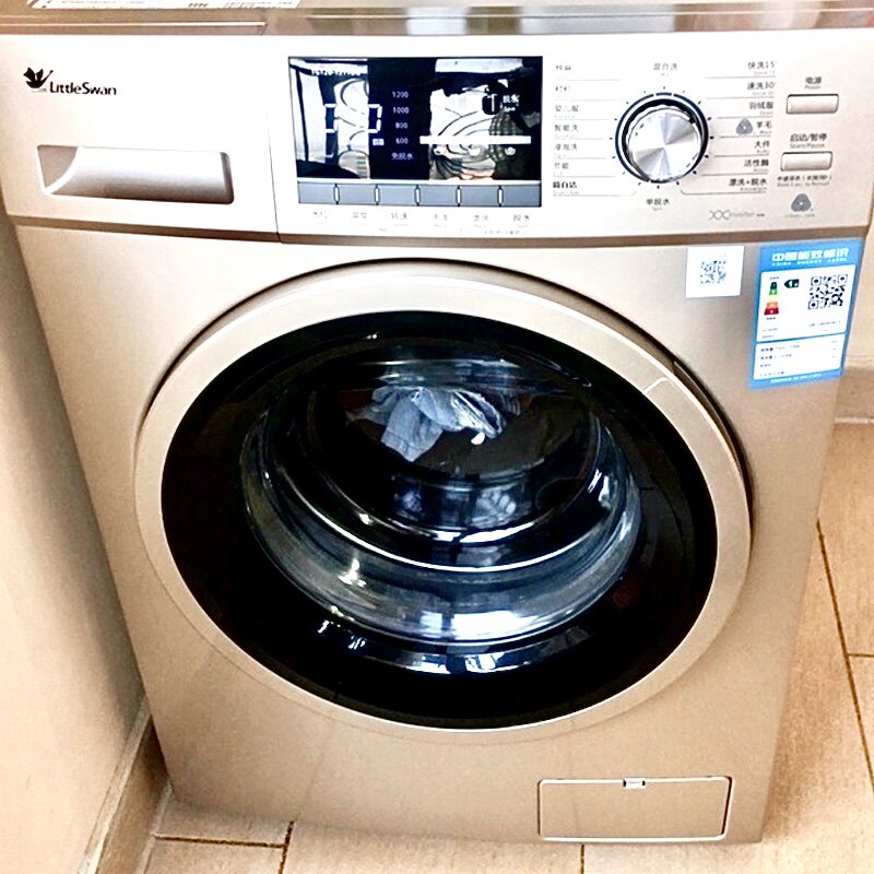 小天鹅12公斤kg滚筒全自动洗衣机 广百洗衣机