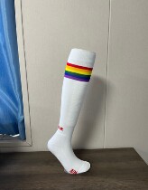 Triple Sword Bear IIIBEAR Rainbow Style Fencing Socks Cool Men And Women Sports Socks No Mark High-end Fencing Socks
