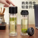 Kuangdi double-layer glass men's car quick-open tea cup