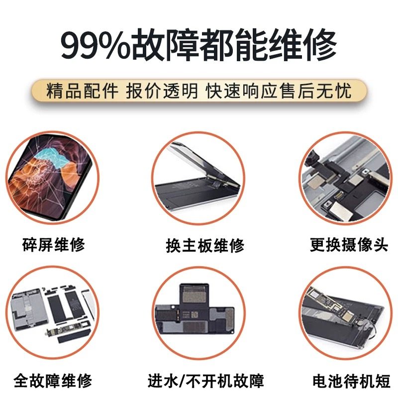 ipad苹果平板Air/pro/mini换外屏幕总成电池主板不开机尾插维修寄,淘宝优惠券,粉丝福利购,淘宝优惠卷