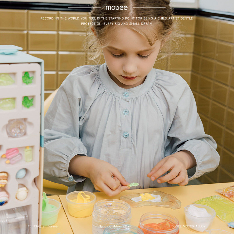 mobee捏捏乐儿童手工diy自制材料包男女生史莱姆减压解闷玩具礼物,淘宝优惠券,粉丝福利购,淘宝优惠卷