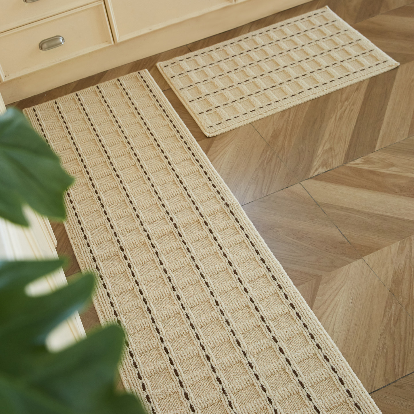 厨房地垫防滑防油专用可擦免洗脚垫长条吸水耐磨垫子入户进门地毯,淘宝优惠券,粉丝福利购,淘宝优惠卷