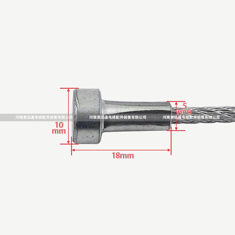 通力电梯厅门钢丝绳蒂森三菱讯达电梯轿门自闭易升门机重锤钢丝绳 - 图0