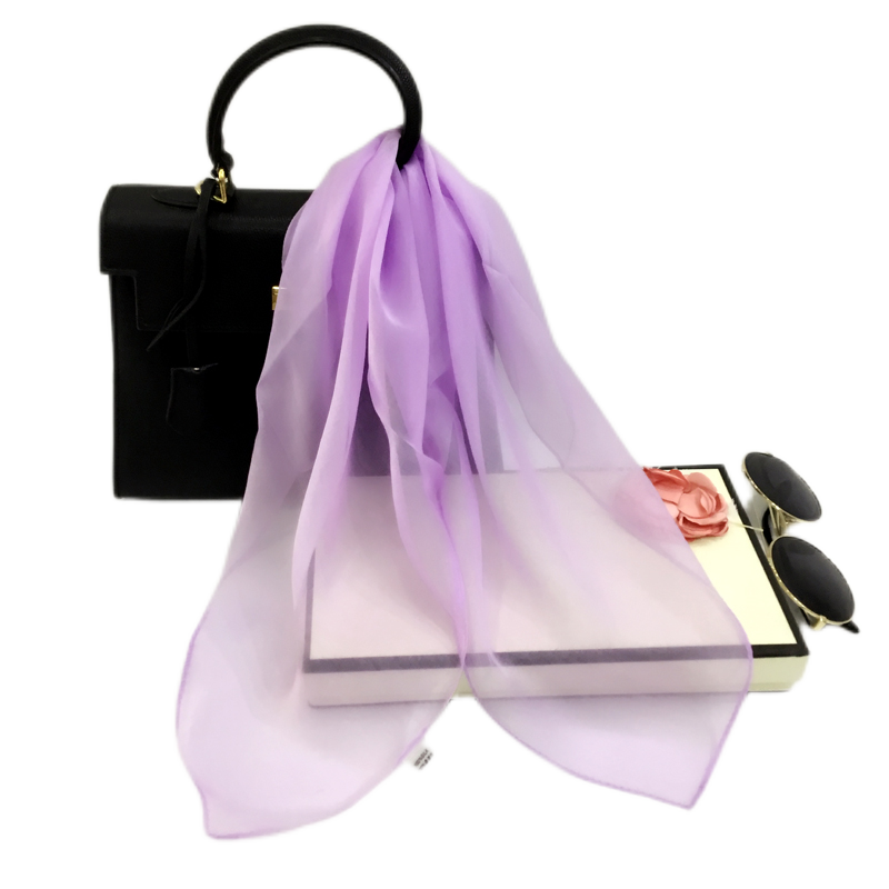 丝巾100%真丝小方巾纯色纱巾女春秋冬季薄款桑蚕丝护颈保暖围巾,淘宝优惠券,粉丝福利购,淘宝优惠卷