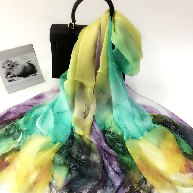 真丝丝巾长款披肩围巾女款2026新款妈妈中老年桑蚕丝品牌送礼纱巾,淘宝优惠券,粉丝福利购,淘宝优惠卷