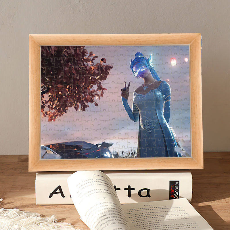 和平精英手办和平精英手办拼图益智游戏定制节日送礼生日和平精英吃鸡拼图摆件