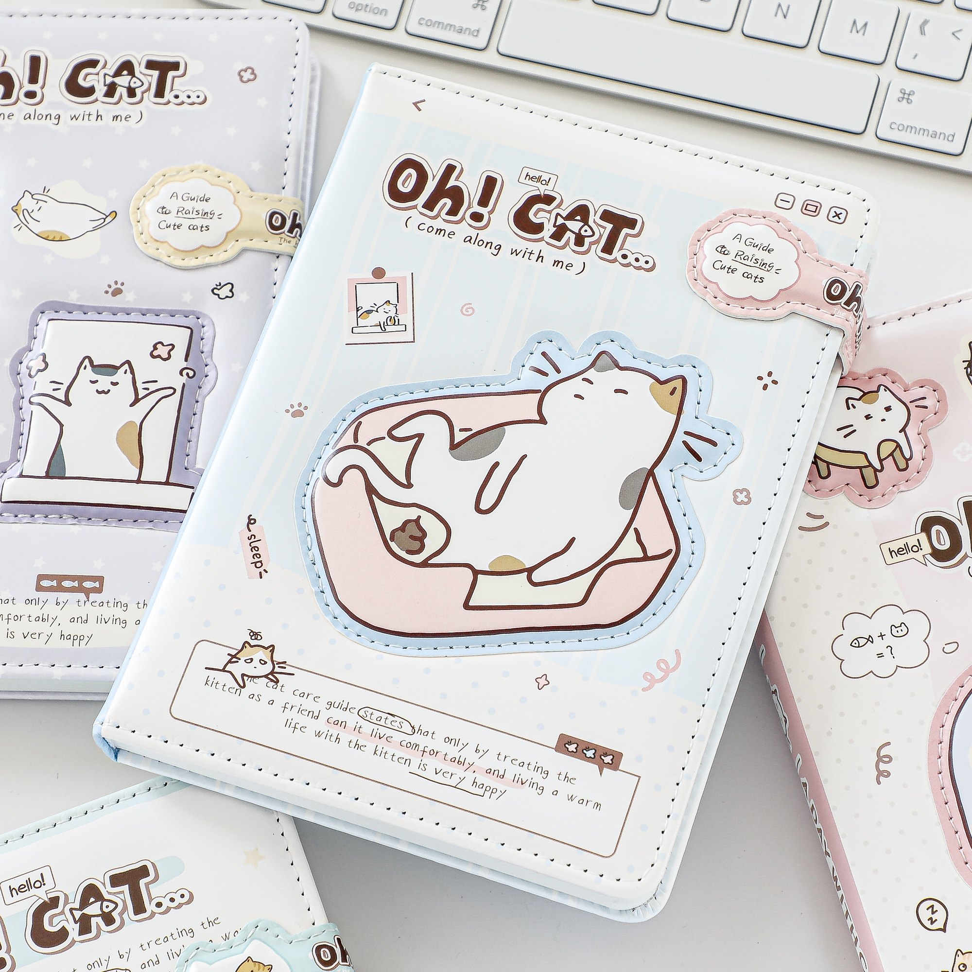 森屿暖树可爱小猫奈奈彩页本子笔记本密码锁日记本高颜值手帐本,淘宝优惠券,粉丝福利购,淘宝优惠卷