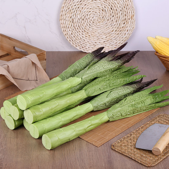 PU simulated lettuce feels soft and has exquisite craftsmanship