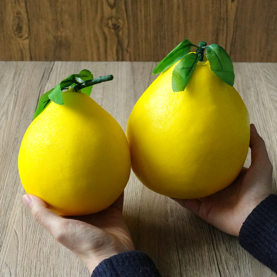 Simulated foam grapefruit model ornaments and decorative props