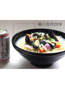 仿真大碗牛腩面过桥面线海鲜面大肠面酸菜鱼片面汤面模型牛肉面