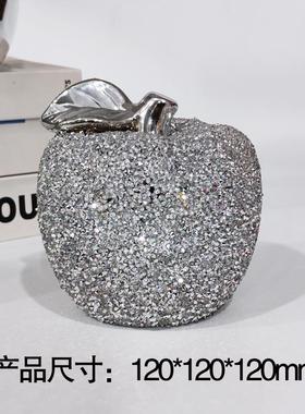 创意水晶钻石平安夜节摆件