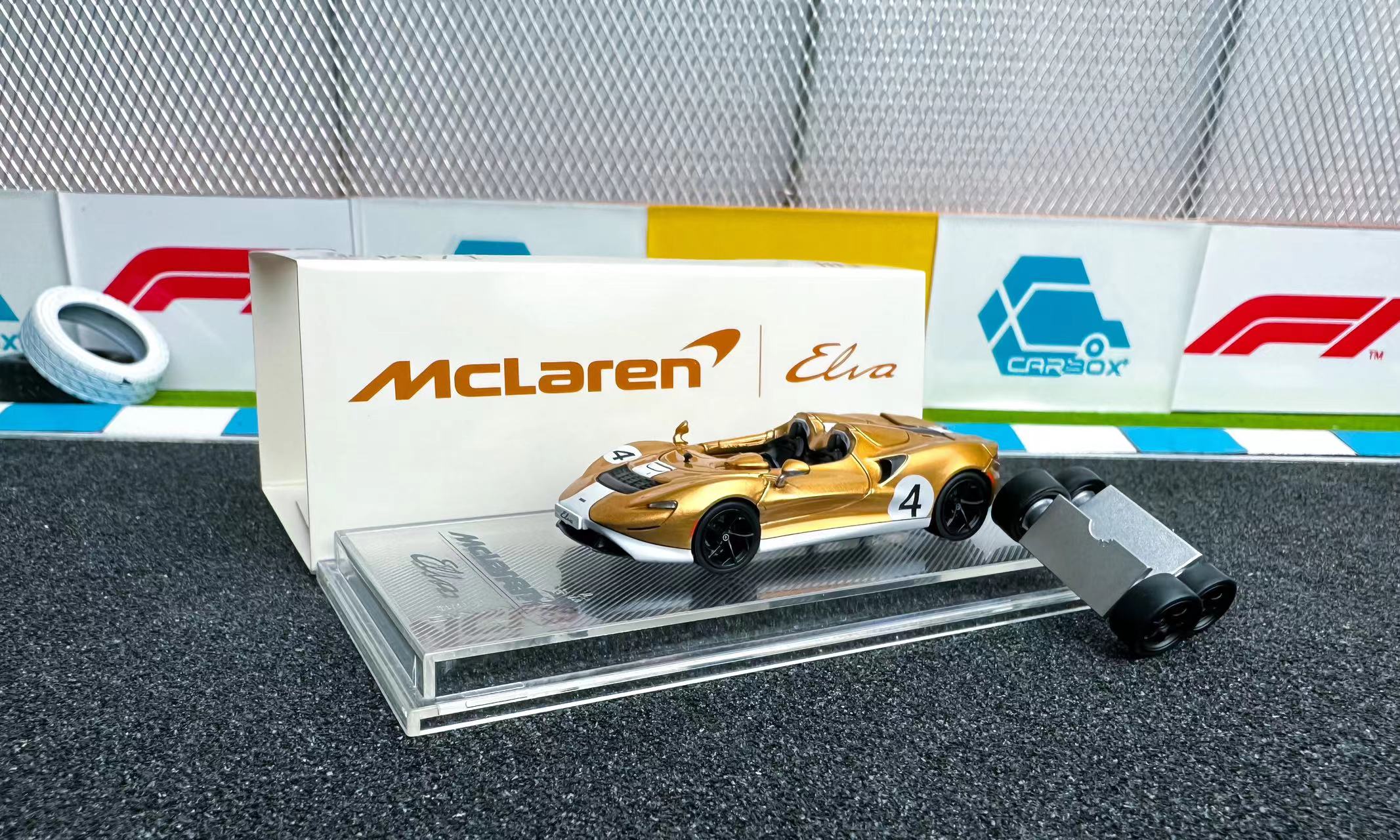 [CarBox] CM Model 1:64迈凯伦Elva合金车模模型Mclaren轮毂可拆 - 图0