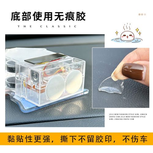 车载摇头摆件定制宝宝照片太阳能汽车中控台车内装饰品车上摇摇乐 - 图2