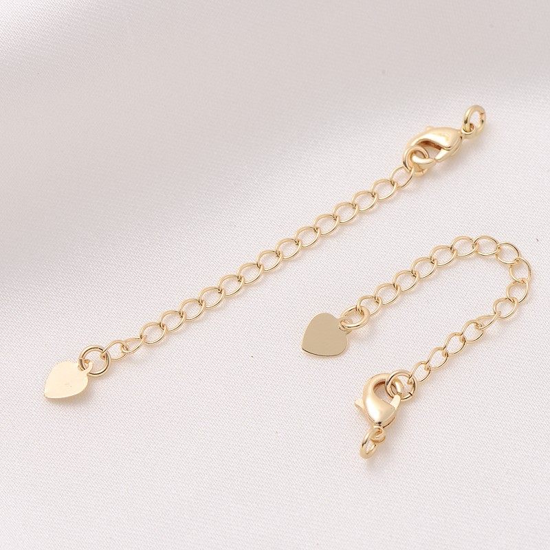 14K包金龙虾扣尾链自制手链延长链手工diy项链收尾扣饰品材料配件,淘宝优惠券,粉丝福利购,淘宝优惠卷