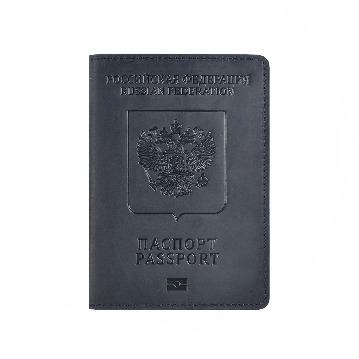 RUSSIA PASSPORT COVER 俄罗斯版复古便携真皮护照套护照夹证件包 - 图2