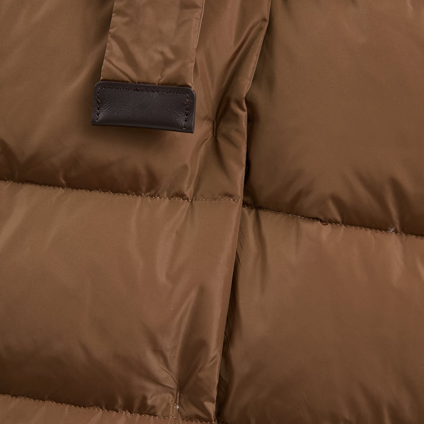 驼棕色长款双面羽绒服女2025冬季新款韩版收腰修身过膝外套2377,淘宝优惠券,粉丝福利购,淘宝优惠卷