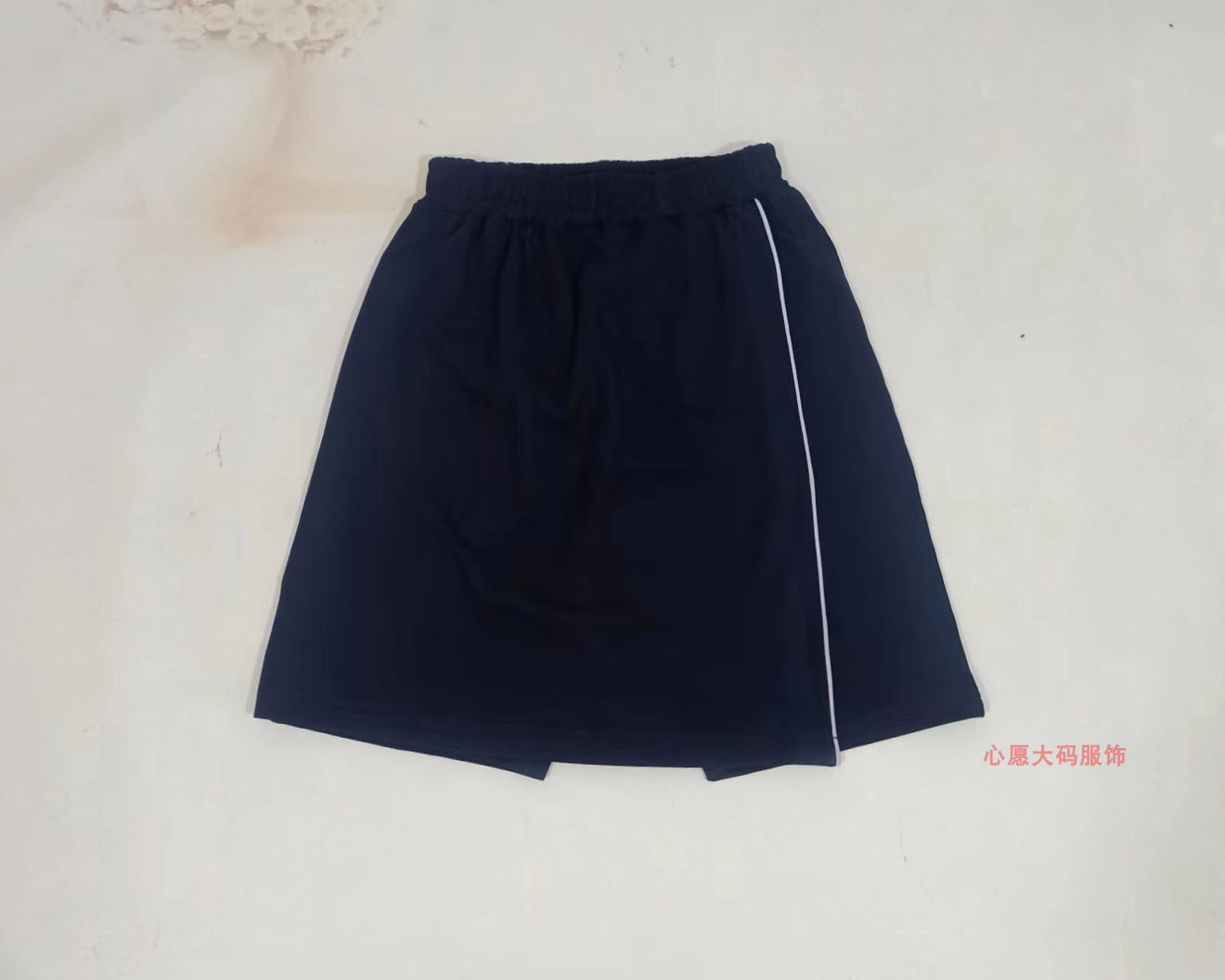 北京景山学校校服男女学生夏季短袖短裤校服仿制 - 图0