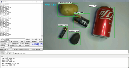 2025工创赛生活垃圾分类识别装置自动多个垃圾分拣树莓派4B工训赛 - 图2
