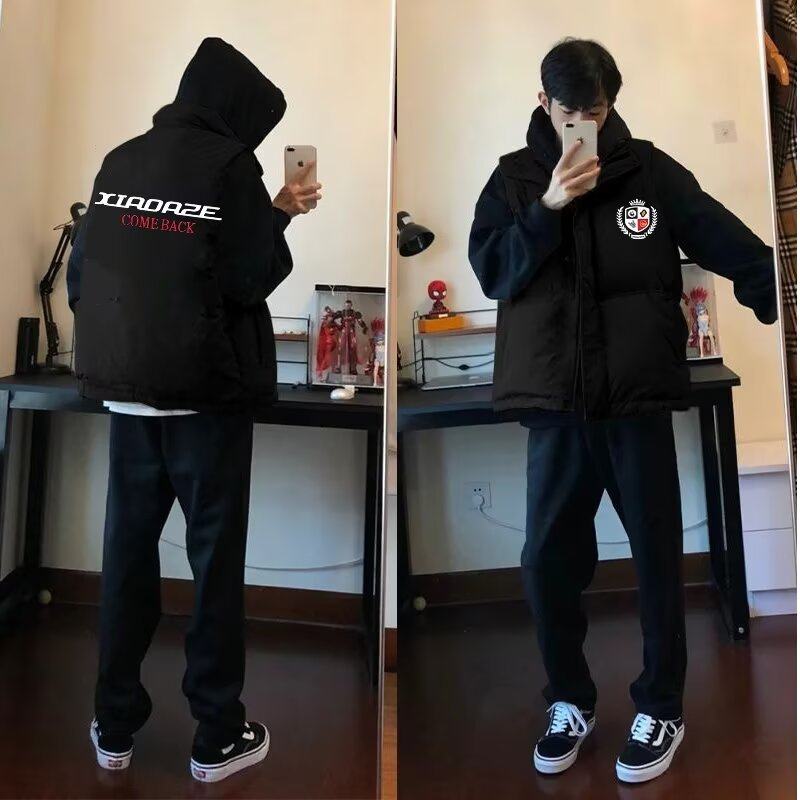 男女款秋冬季马甲潮流新款加厚百搭保暖立领宽松背心无袖坎肩外套,淘宝优惠券,粉丝福利购,淘宝优惠卷