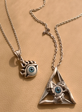 通用纯银义眼吊坠优惠