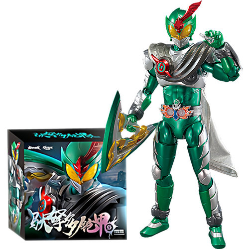 奥迪双钻铠甲勇士铠魂正版手办拿瓦风都侦探驮拏多超可动人偶模型 - 图2