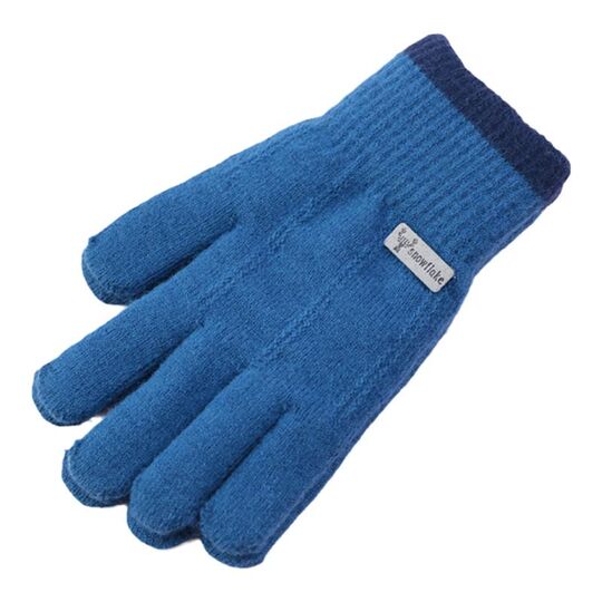 Boys' five-finger gloves with thickened wool