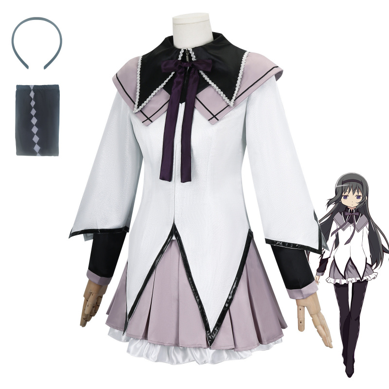 法小圆晓美焰cos服变身战斗服制服动漫cosplay二次元c服女 - 图1