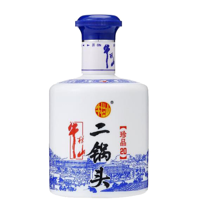 牛栏山二锅头 52度珍品20 450ml*6瓶清香型白酒