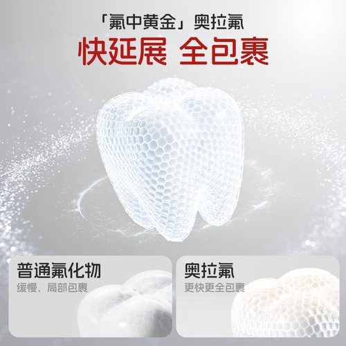 兔头妈妈高纯奥拉氟儿童牙膏1-3-12岁少年含氟防蛀防龋果味不辣口 - 图0