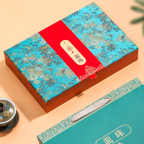 茉莉龙珠茶叶包装盒高档空盒5圆铁罐冰岛普洱茶礼盒装空礼盒定制 - 图2